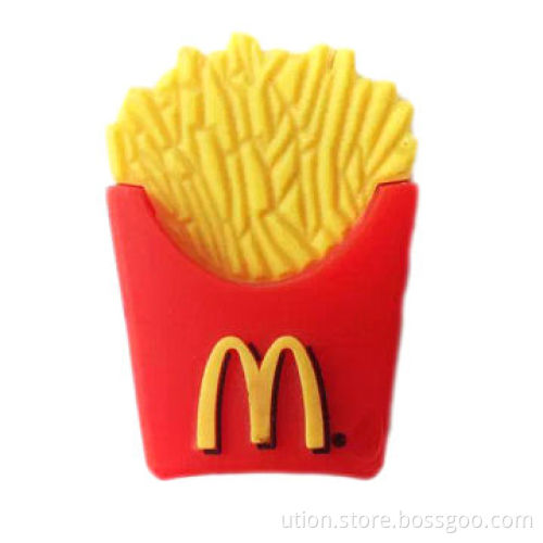 New PVC food USB Flash Drive with 40mA Static current and 15Mbps Reading Speed